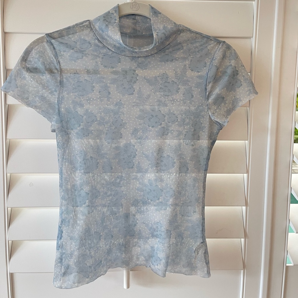 Free People Mesh Top